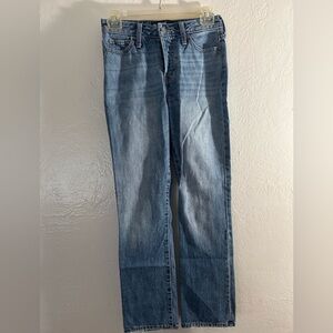 Hollister High Rise Straight Jeans